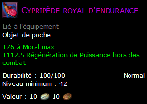 Cypripède royal d'endurance