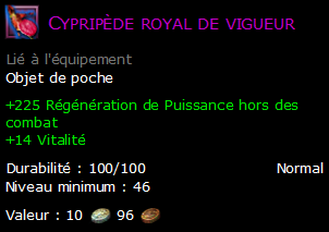 Cypripède royal de vigueur