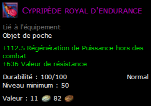 Cypripède royal d'endurance