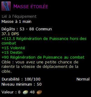 Masse étoilée