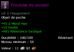 Figurine en argent