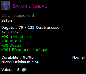 Bâton d'ambre