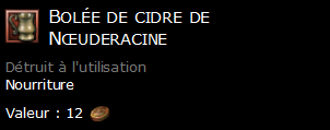 Bolée de cidre de Nœuderacine