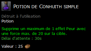 Potion de Conhuith simple