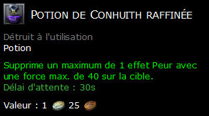 Potion de Conhuith raffinée