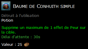 Baume de Conhuith simple