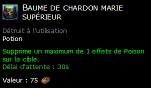 Baume de chardon marie supérieur