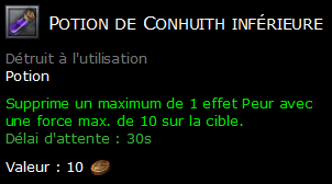 Potion de Conhuith inférieure