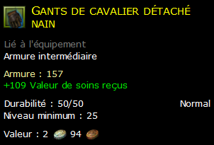 Gants de cavalier détaché nain