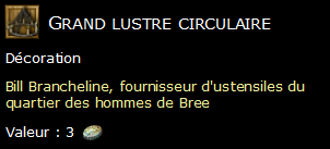 Grand lustre circulaire