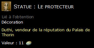 Statue : Le protecteur