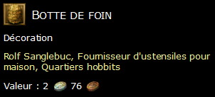 Botte de foin