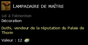 Lampadaire de maître