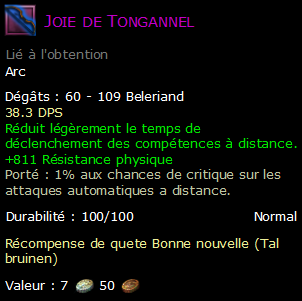 Joie de Tongannel