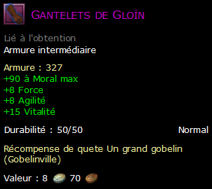 Gantelets de Gloïn