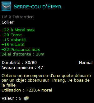 Serre-cou d'Eimyr