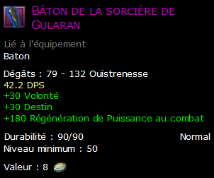 Bâton de la sorcière de Gularan