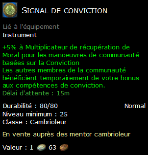 Signal de conviction