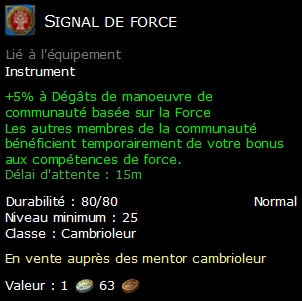 Signal de force