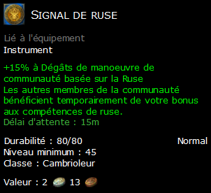 Signal de ruse