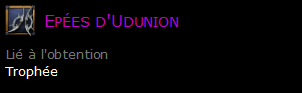 Epées d'Udunion