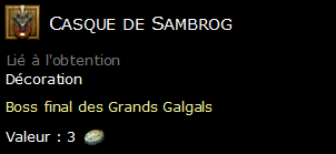 Casque de Sambrog