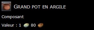 Grand pot en argile