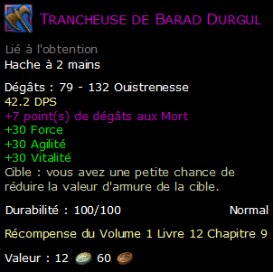 Trancheuse de Barad Durgul