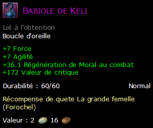 Babiole de Keli