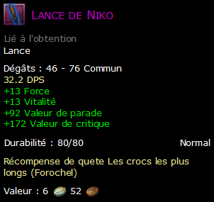 Lance de Niko