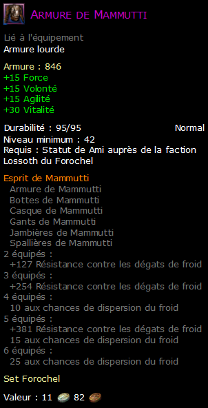 Armure de Mammutti