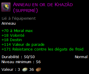 Anneau en or de Khazâd (supprimé)