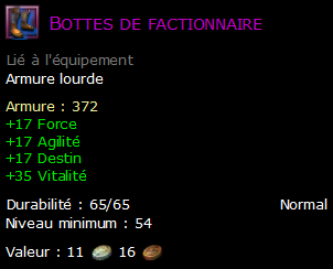 Bottes de factionnaire