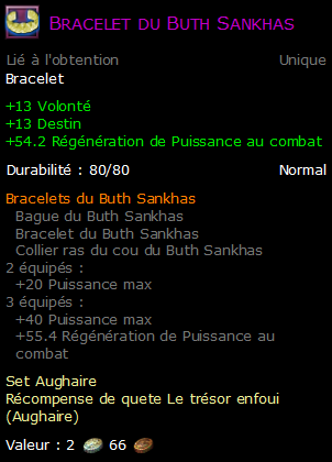 Bracelet du Buth Sankhas