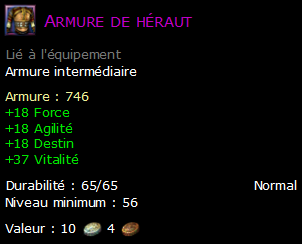 Armure de héraut