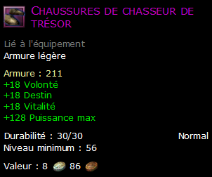 Chaussures de chasseur de trésor