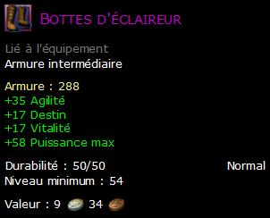 Bottes d'éclaireur