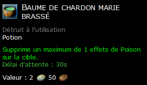 Baume de chardon marie brassé