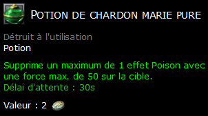 Potion de chardon marie pure