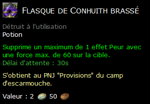 Flasque de Conhuith brassé