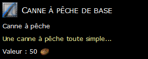 Canne à pêche de base