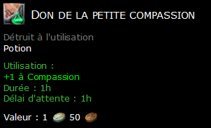 Don de la petite compassion