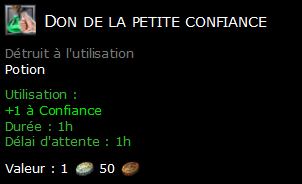 Don de la petite confiance