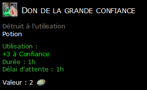 Don de la grande confiance