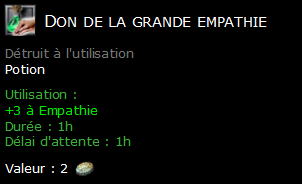 Don de la grande empathie