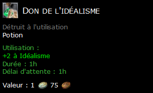 Don de l'idéalisme