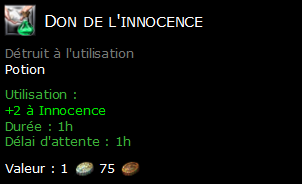 Don de l'innocence