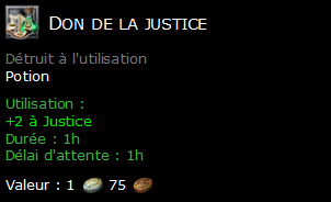 Don de la justice