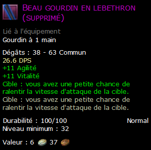 Beau gourdin en lebethron (supprimé)