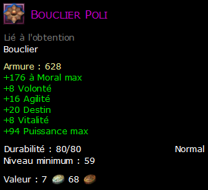 Bouclier Poli